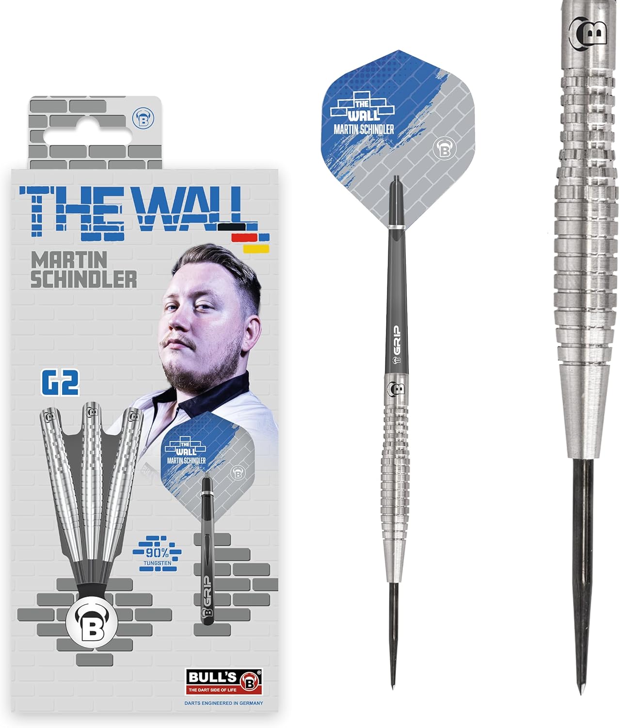 BULL'S The Wall Martin Schindler G2 90% Tungsten